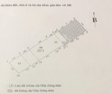 Bán gấp mặt phố Nghi Tàm 127 m2 x 4T, MT 4.5m, sổ đẹp, giá trong ngõ.